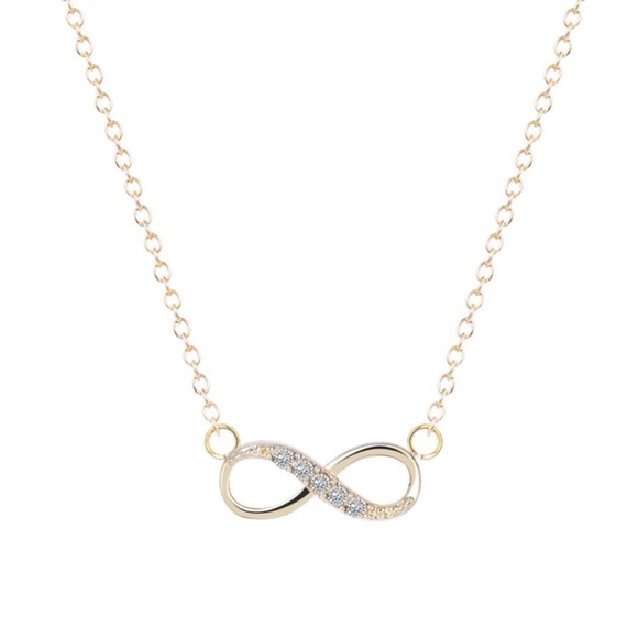 🆕 3$15 Petite Gem Infinity Necklace - Picture 2 of 6